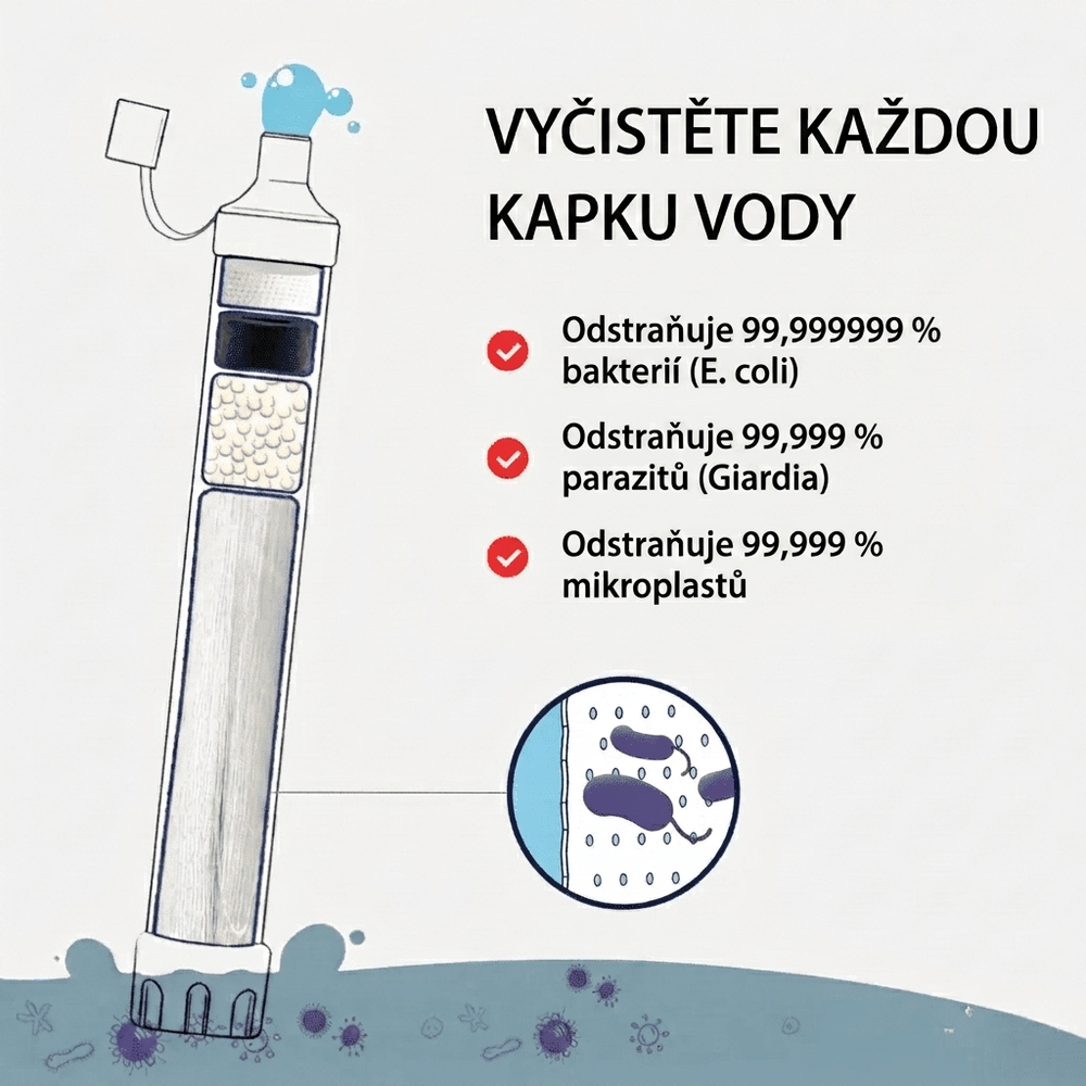 HYDRA-X2 – Slamka na prežitie s vodným filtrom (na 400 litrov pitnej vody) — 6